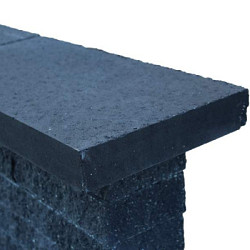 Wallblock afdekplaat Antraciet 30x60x6 Afdekelementen