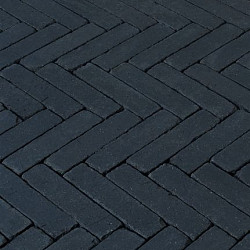 Cabrona Antica  Zwart 7,1X29,2X5,2 Strak Gebakken klinkers