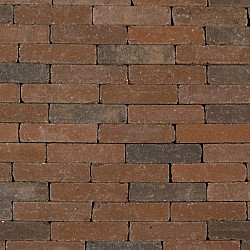Abbeystones Gesmoord bruin met deklaag 5x20x7 Stenen en klinkers