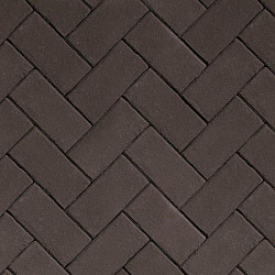 KK70 Nero Designa Zwart bezand Keiformaat 10x20x7 Ongetrommeld Gebakken klinkers