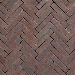 UWF60 Norton Natura Paars blauw bezand Waalformaat 5x20x6 Getrommeld Gebakken klinkers
