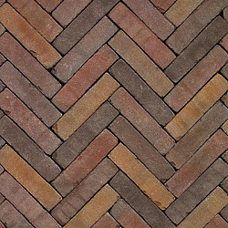 UWF60 Supraton Vida Mix Waalformaat 5x20x6 Getrommeld Gebakken klinkers