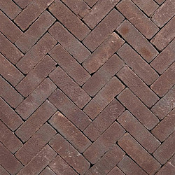 UDF60 Norton Natura Paars blauw bezand Dikformaat 6,5x20x6 Getrommeld Gebakken klinkers