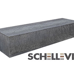 Oud Hollands zitelement Grijs 100x60x40 Recht Oud Hollandse tegels 