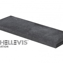 Oud Hollandse zwembadrand Carbon 40x100x5 Oud Hollandse tegels 
