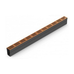 SlimLine 100 Vervanginsrooster corten Goten