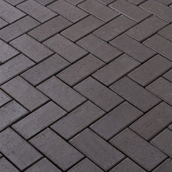 KF52 Terra Milano Zwart 10x20x5,2 Strak Gebakken klinkers