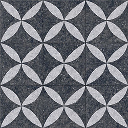 Kera Twice Flower lotus 60x60x4 Keramische tegels
