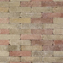 Metro Trommelsteen 20x5x7 terrageel Beton klinkers