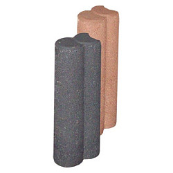 Duo palissaden Zwart 6x12x40 Palissades