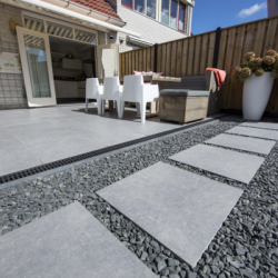 GeoCeramica Impasto Grigio 60x60x4 Keramische tegels
