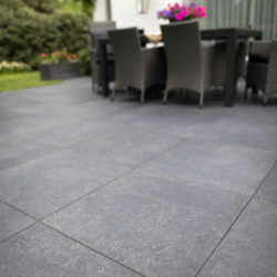 GeoCeramica Impasto Negro 60x60x4 Keramische tegels