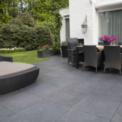 GeoCeramica Impasto Negro 60x60x4 Keramische tegels