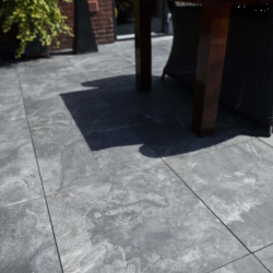 GeoCeramica Marmostone Black 60x60x4 Keramische tegels