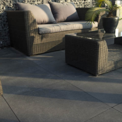 Granitops Plus Grey Black 60x60x4,7 Beton tegels