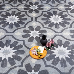 GeoCeramica Elios Decoro Tulipani 80x80x4 Keramische tegels