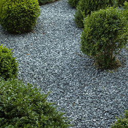 Basalt split 25 kg Antraciet 8-16 mm Grind en Split