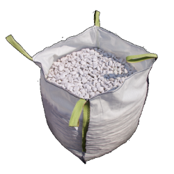 Carrara rond bigbag 1000 kg Wit 40-60 mm Grind en Split