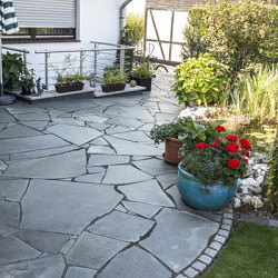 Flagstone Alta kwartsiet Groen Gespleten Flagstones