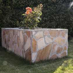 Flagstone Rio sunrise extra Geel-bont Gespleten Flagstones