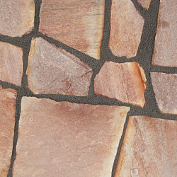 Flagstone Rosso bologna extra Rood-bont Gespleten Flagstones