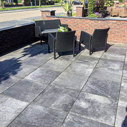 Cerasun Tropea Anthracite 60x60x4 Keramische tegels