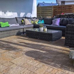 Everton camelot paving wave Mont Blanc Klein WVB - 6 Beton tegels