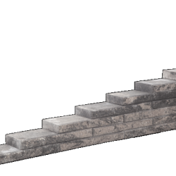 Line block Matterhorn 20x55x6 Strak stapelbaar muurelement 2 zijden gekloofd met facet Stapelblokken