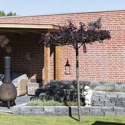 Combiwall Splitton Uno Mount Everest 15x30x12 Getrommeld,4 zijden gekloofd muurelement Stapelblokken