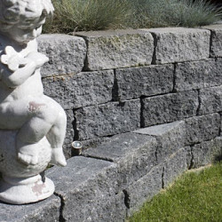 Combiwall Splitton Uno Mount Everest 15x30x12 Getrommeld,4 zijden gekloofd muurelement Stapelblokken