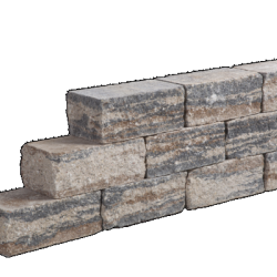 Combiwall Splitton Uno Kilimanjaro 15x30x12 Getrommeld,4 zijden gekloofd muurelement Stapelblokken