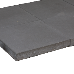 Trottoir tuintegels Zwart 40x40x5 Beton tegels