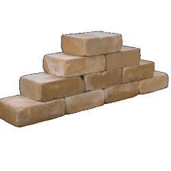 Tumbelwall getrommeld Mont Blanc 20x30x10 Getrommeld muurelement Stapelblokken