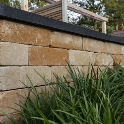 Tumbelwall getrommeld Mont Blanc 20x30x10 Getrommeld muurelement Stapelblokken