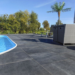 Cerasun Merano Antracite 60x60x4 Keramische tegels