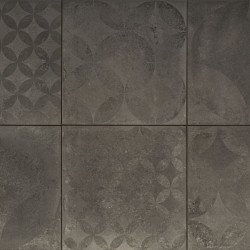 Cerasun Concrete Decor Graphite 60x60x4 Keramische tegels