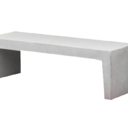 Tuinbank Zwart 45x220x45 Meubels