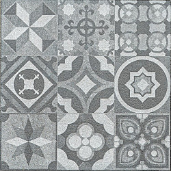 GeoProArte Design Mosaic Md Grey Deco 60x60x4 Beton tegels