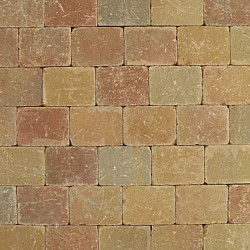 Metro Trommelsteen 15x20x6 terrageel Beton klinkers