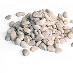 Carrara rond 20 kg Wit 12-16 mm Grind en Split