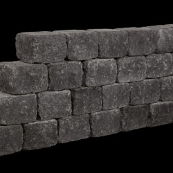 Combiwall Splitton Mount Everest 20x20x7,5 Getrommeld,4 zijden gekloofd muurelement Stapelblokken