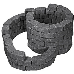 Combiwall Splitton Mount Everest 15/22x20x15 Getrommeld stapelbaar muurblokje in trapeziumvorm Stapelblokken