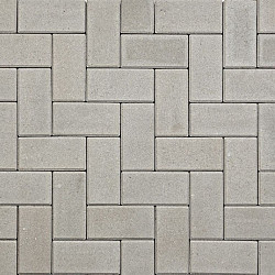 Halve betonklinkers Grijs 10,5x10,5x8 Stenen en klinkers
