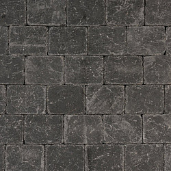 Metro Trommelsteen Antraciet 15x20x6 Beton klinkers