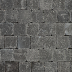 Tambour Trommelsteen Antraciet 10x10x6 Beton klinkers