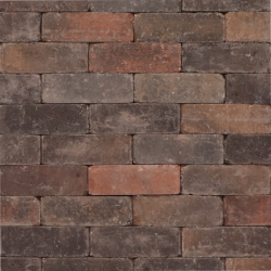 Tambour 21x7x7 oud bont Beton klinkers