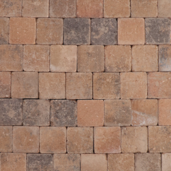 Tambour Trommelsteen Oud Bont 10x10x6 Beton klinkers