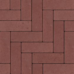 Strackstone+ Wijnrood 7x21x8 Beton klinkers