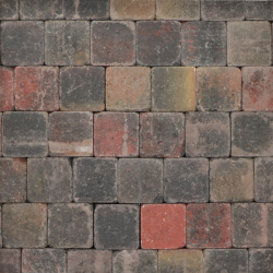 Tambour Trommelsteen Bont 10x10x6 Beton klinkers