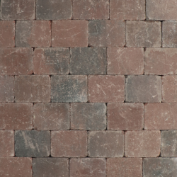 Metro Trommelsteen Rood genuanceerd 15x20x6 Beton klinkers